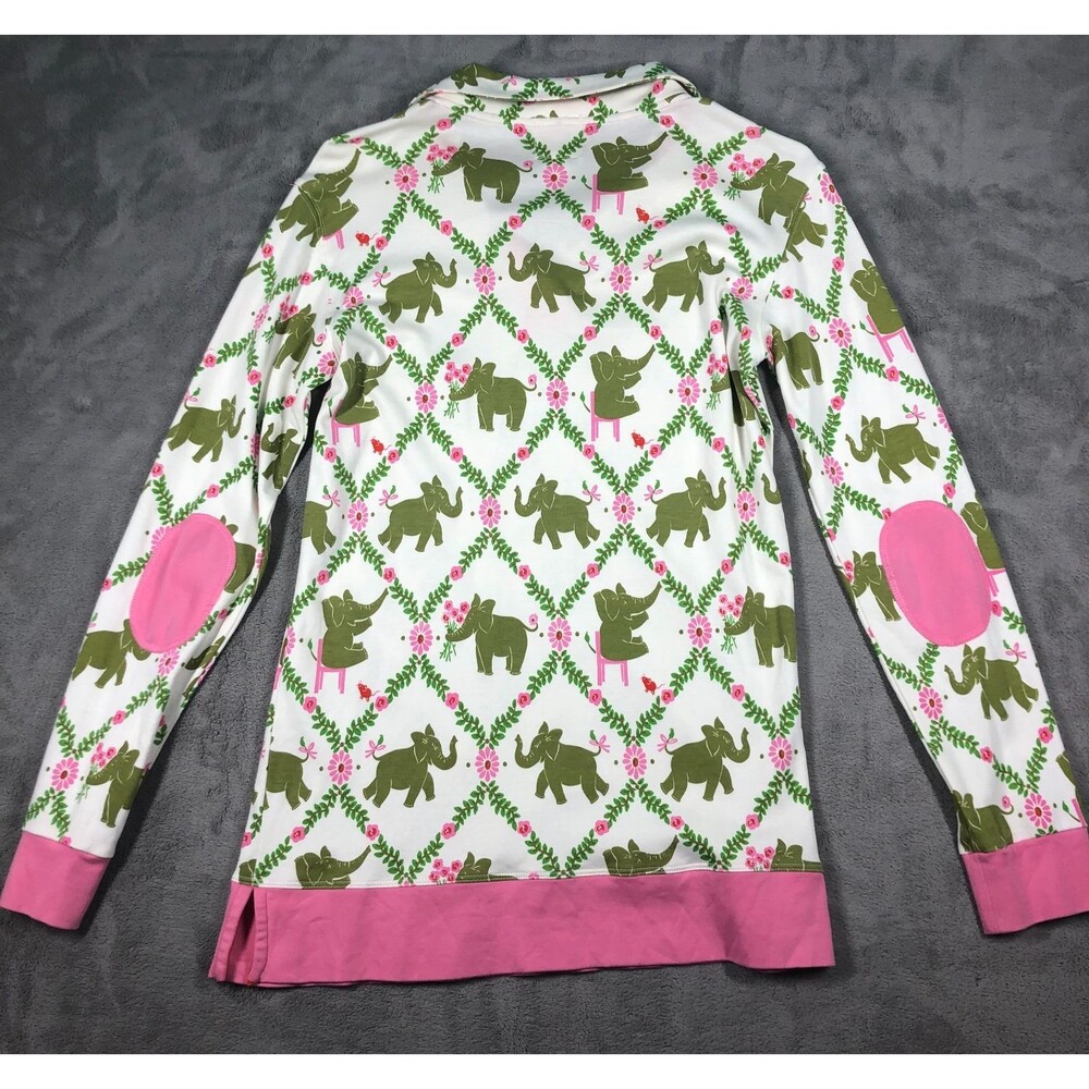 Beaufort Bonnet Company Tunic Top Womens Medium Highland Park Peanut Elephant - Picture 7 of 10